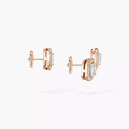 [Eterna Jewels]Diamond Earrings 0,10ct My Twin 1+2