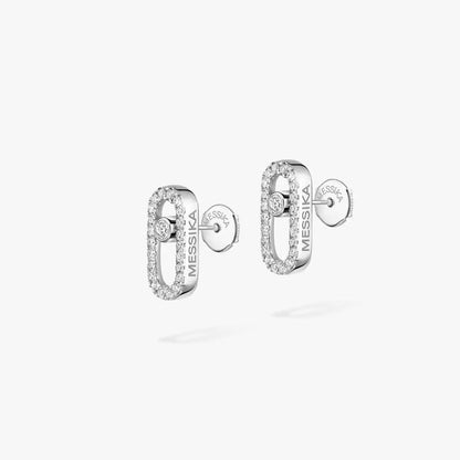 [Eterna Jewels]Move Uno Diamond Earrings