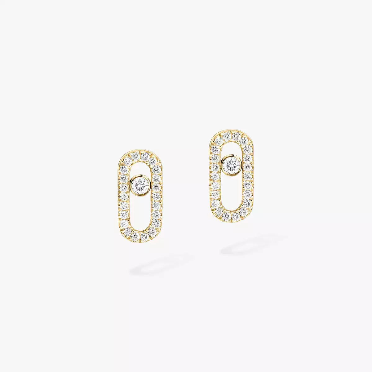 [Eterna Jewels]Move Uno Diamond Earrings
