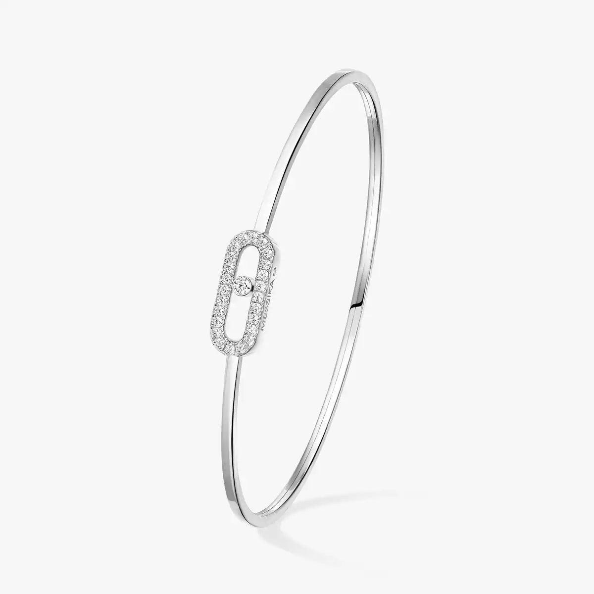 [Eterna Jewels]Move Uno pavé flex bangle medium