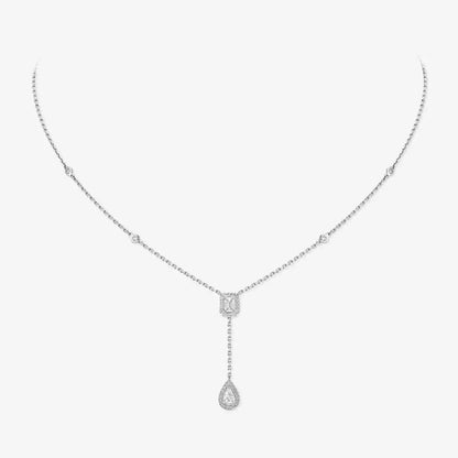 [Eterna Jewels]Gold Diamond Tie Necklace